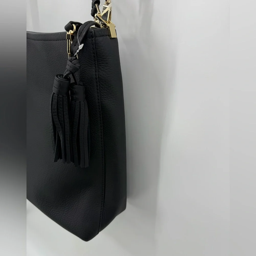 Kate Spade New York x The Madison Ave. Collection NWT Tote Black Leather
